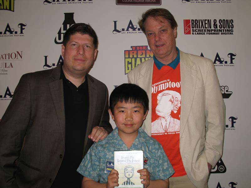 Kevin Sean Michaels, Perry Chen, and Bill Plympton