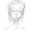 Ingrid Pitt as drawn by Bill Plympton